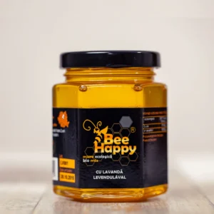 Miere de Salcâm cu Lavandă Ecologică - 250 g