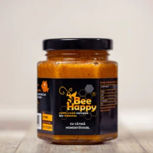 Miere Polifloră Cremoasă cu Cătină Ecologică - 250 g